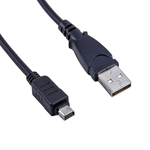 with Ferrite Core ABLEGRID 3.3FT Black USB Computer Data SYNC Cable Cord Lead for Pentax Optio Camera I-USB17 I-USB 17 with Ferrite Core ABLEGRID 3.3FT Black USB Computer Data SYNC Cable Cord Lead for Pentax Optio Camera I-USB17 I-USB 17